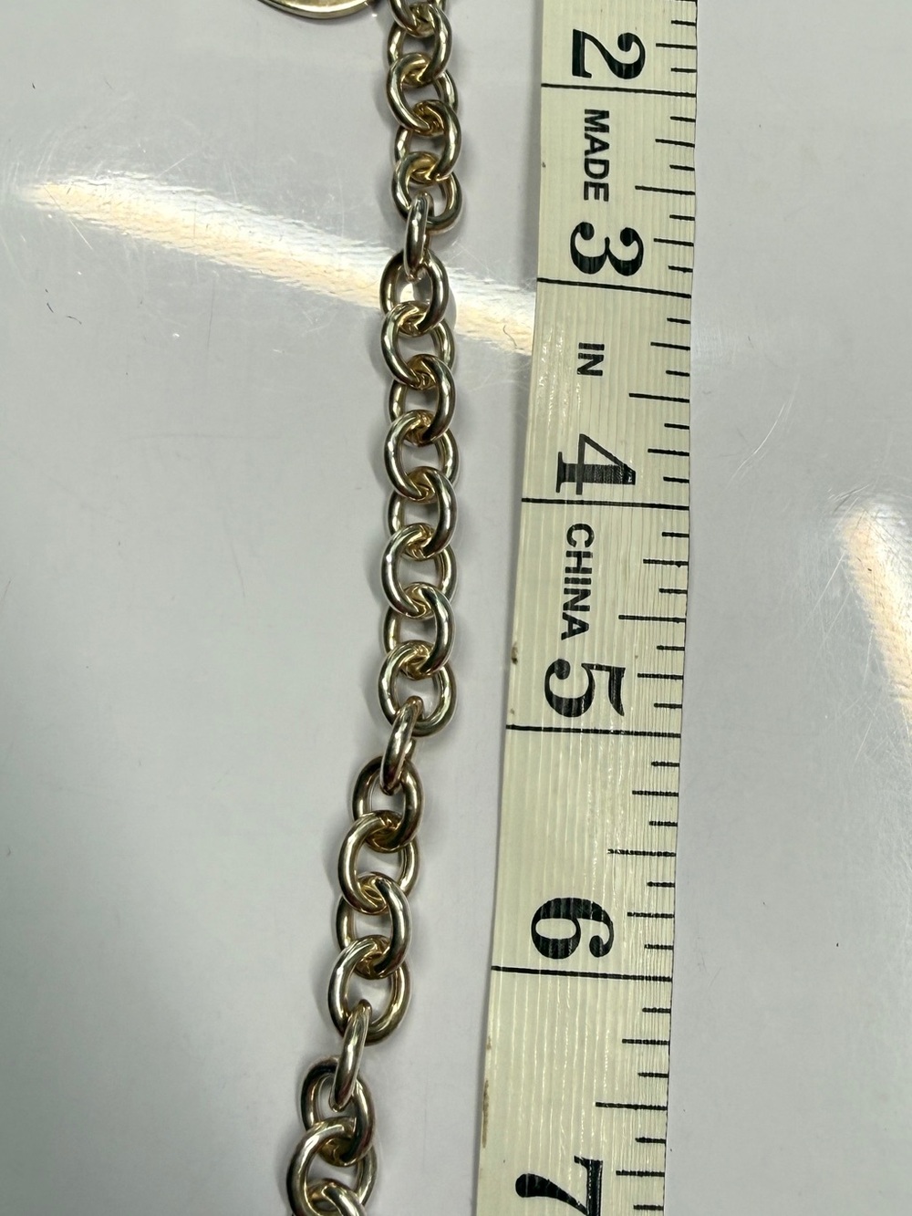 Vintage Tiffany & Co. Sterling Silver Heart Tag Bracelet